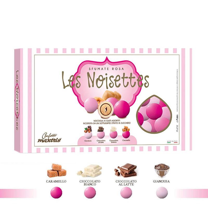 Confetti cioccolato Maxtris rosa - Ceramica Massimino